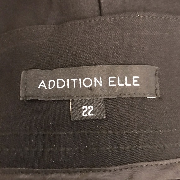 Addition Elle Black Midi Skirt size 22 - Picture 3 of 5